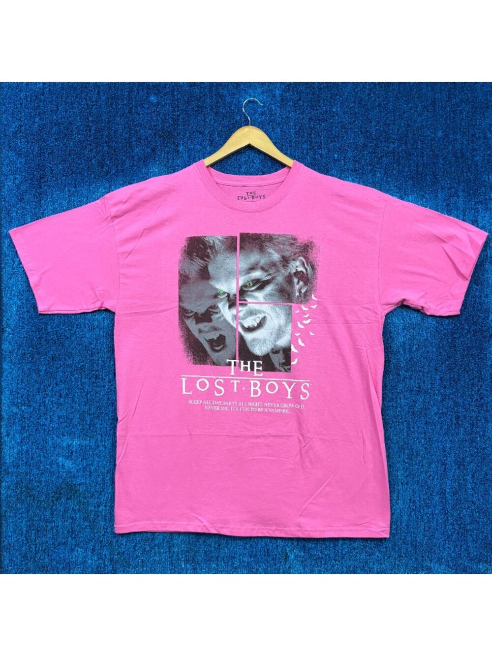 The Lost Boys Horror Movie Pink T-Shirt Size XXL